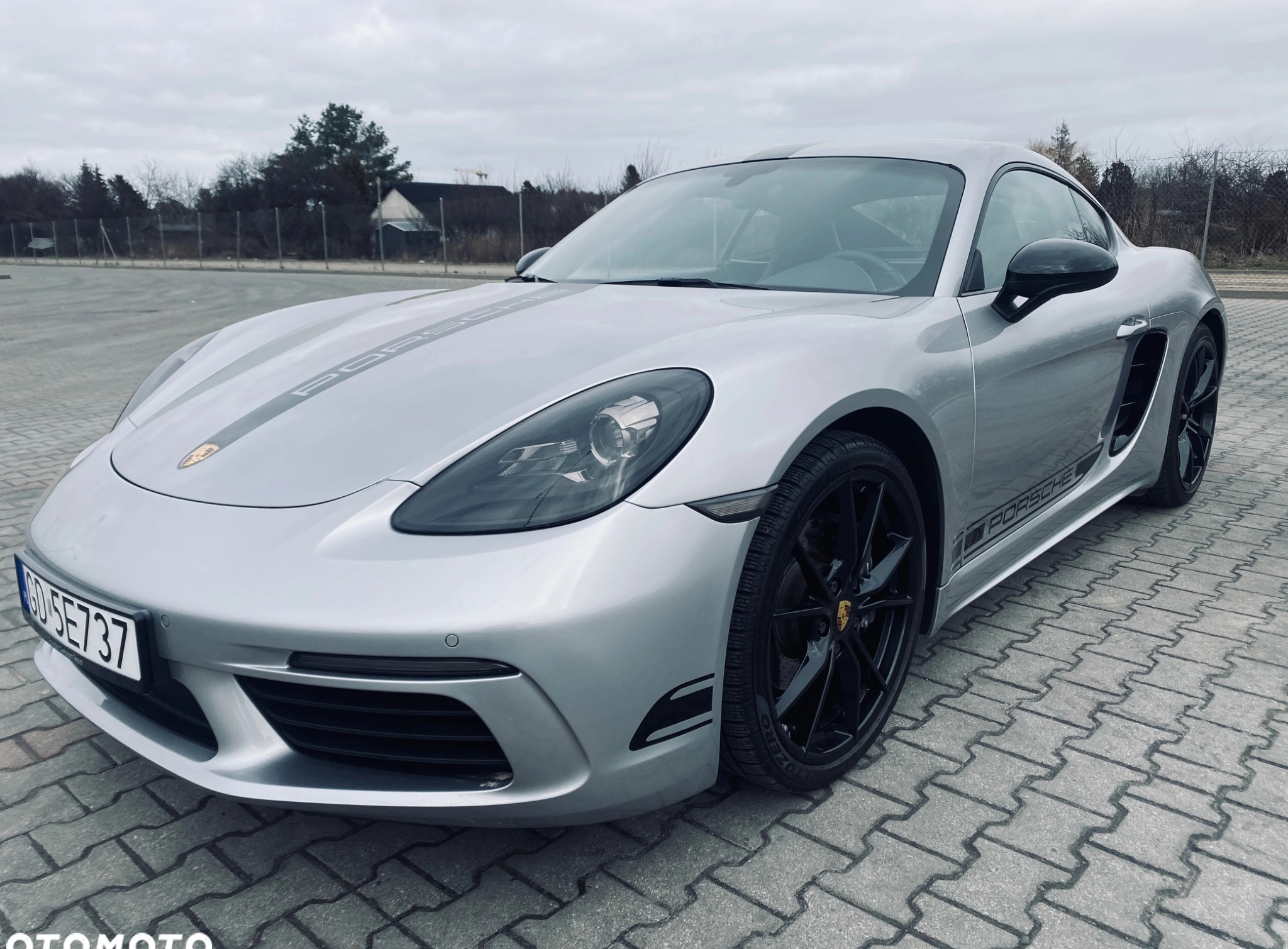 Porsche 718 Cayman cena 210000 przebieg: 48500, rok produkcji 2018 z Gdynia małe 596